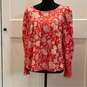 Universal Thread Orange Floral Boho Too